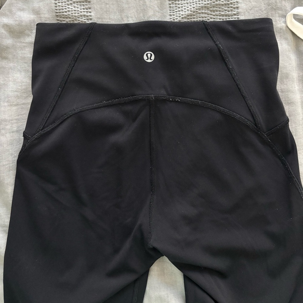 Lululemon Black Mesh Leggings